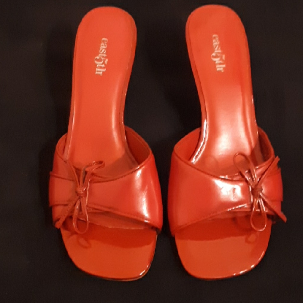 New slip on's, with a 21/2 inch heel.